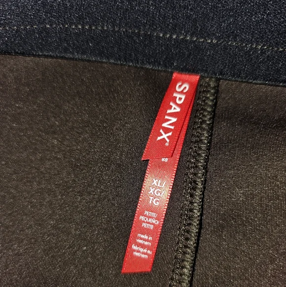 2 Pair NWT SPANX Pants, 1 Flare Nwt One Straight Leg Worn Once - Picture 2 of 11